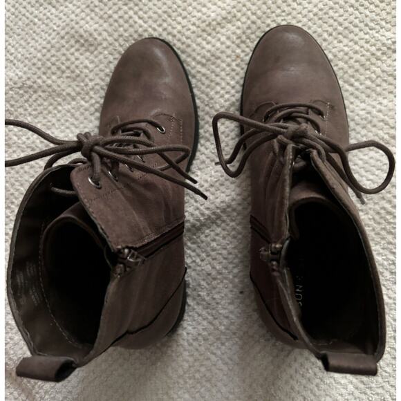 Sun Stone Women’s Ankle Boots Brown Size 10 M With Box - Picture 2 of 11